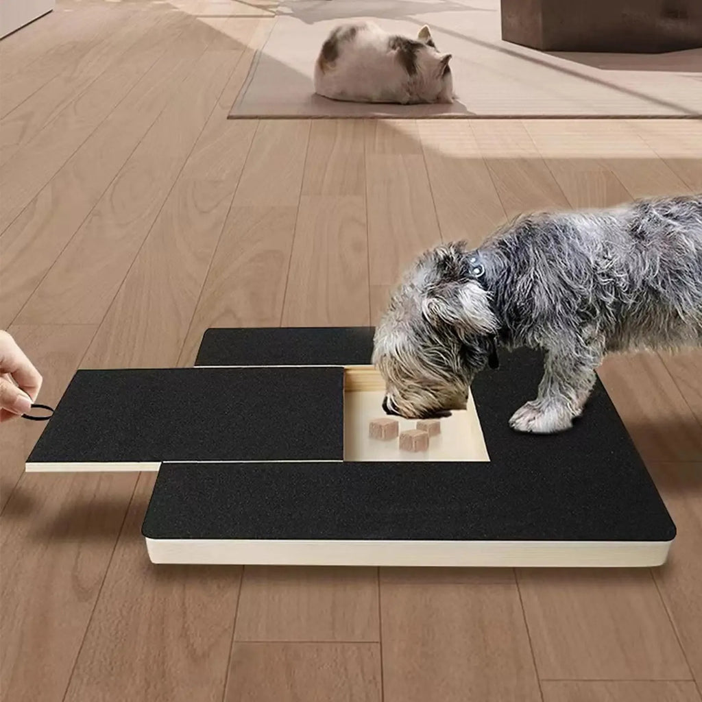 PawFile Pro – Dog Nail Scratch Board with Built-in Treat Box