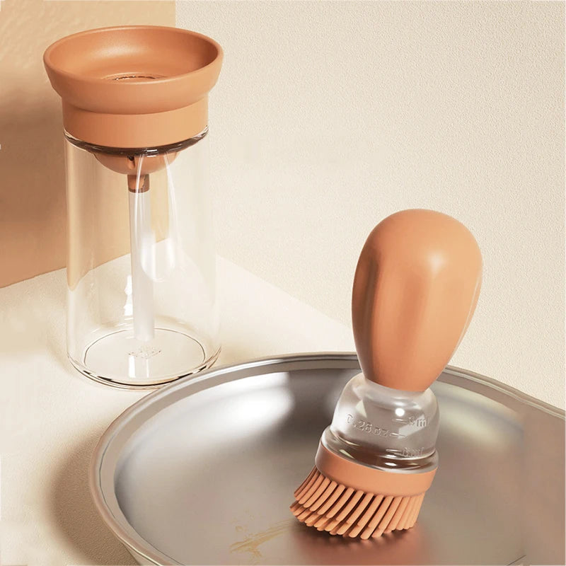 Portable Kitchen Oil Dispenser brush