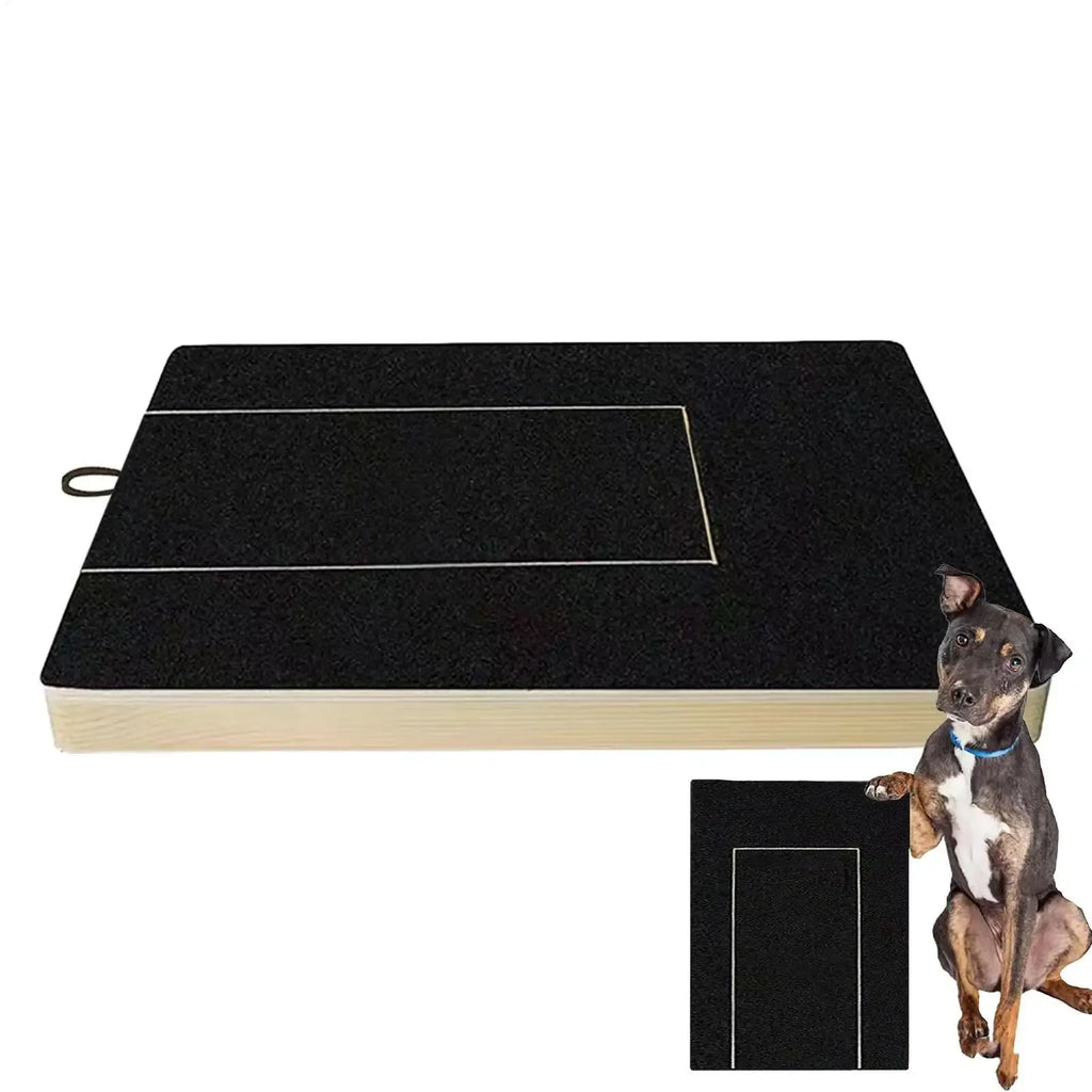PawFile Pro – Dog Nail Scratch Board with Built-in Treat Box