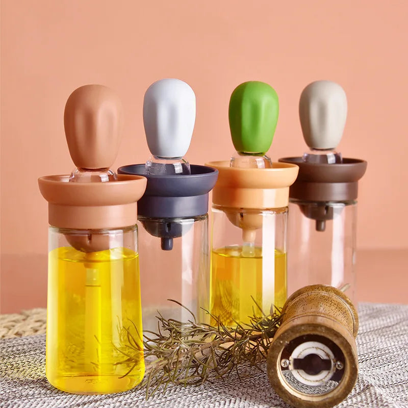 Portable Kitchen Oil Dispenser brush